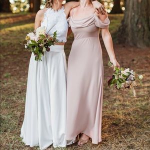 Lulu’s Reflective Radiance Taupe Maxi